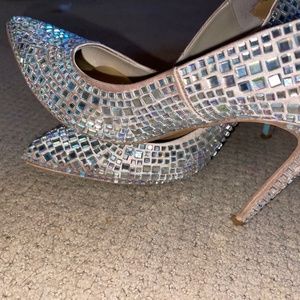 Rhinestone heels